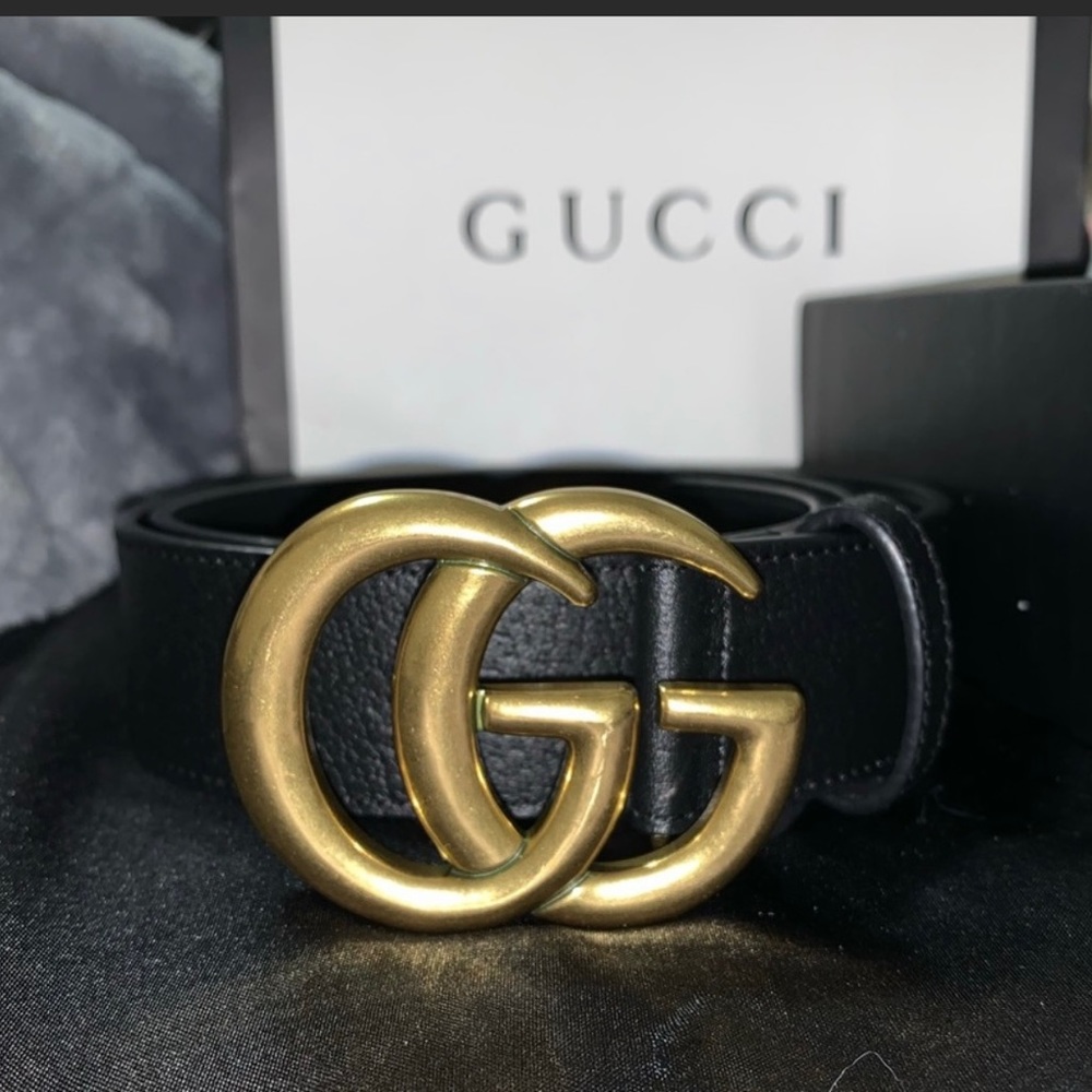 Gucci Marmont leather belt